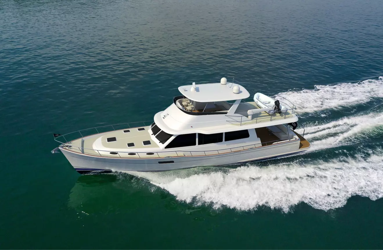 grand banks 62 side view