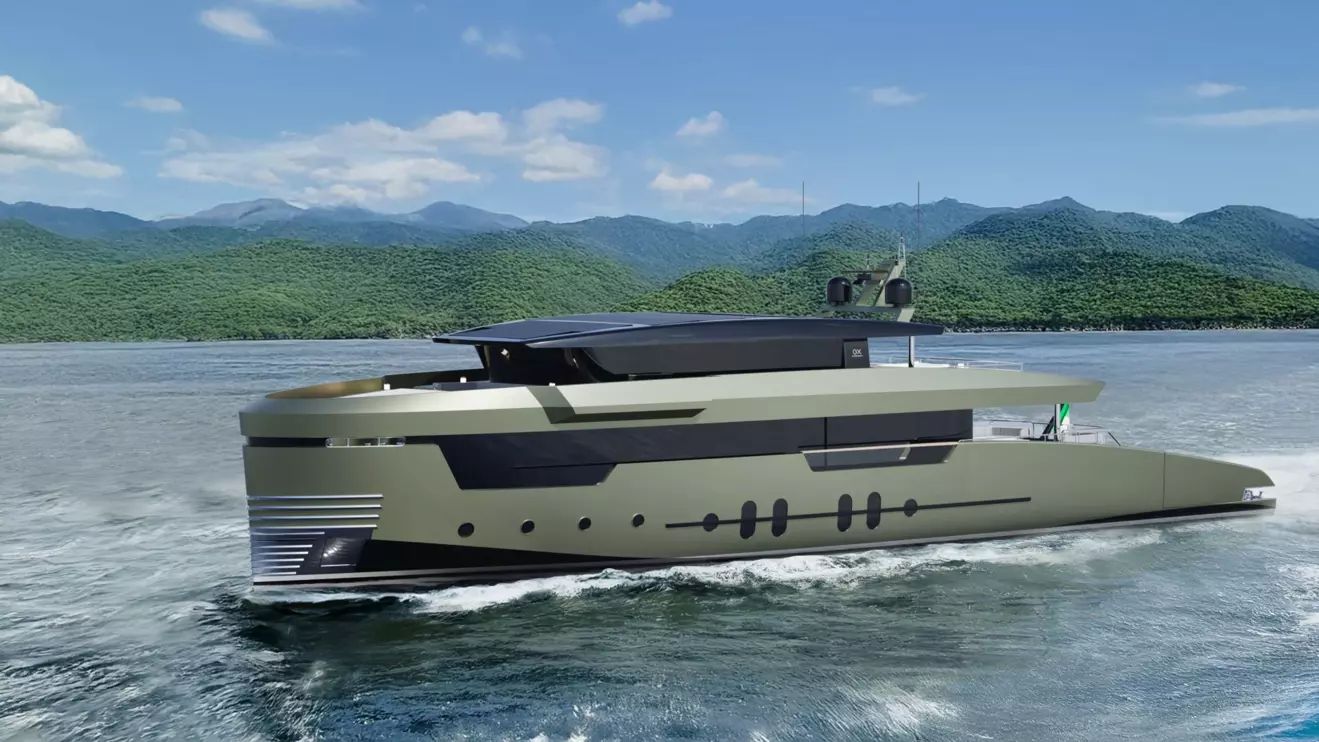 GX38 Voyager cruising