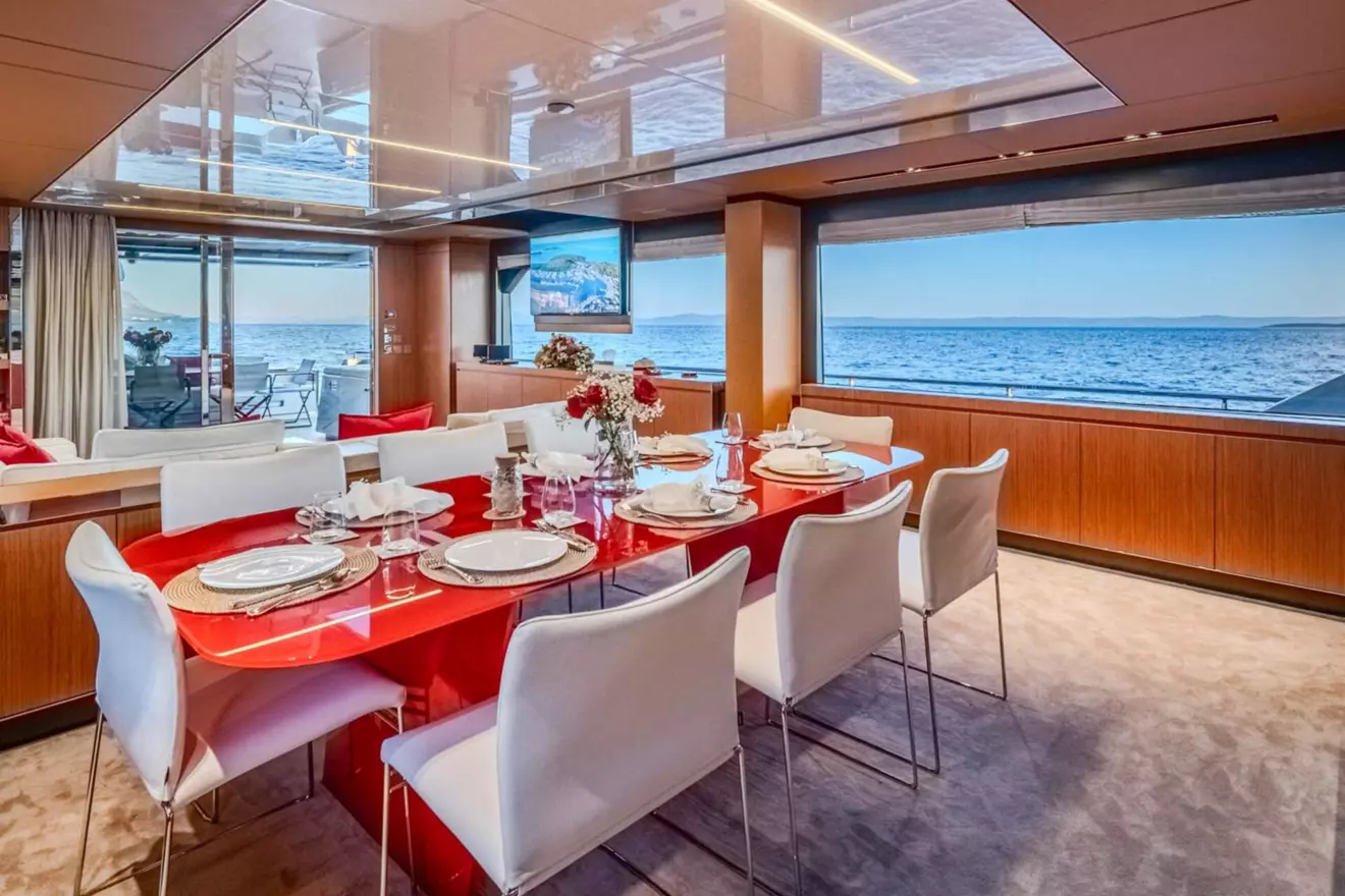 riva 100 corsaro luxury yacht charter