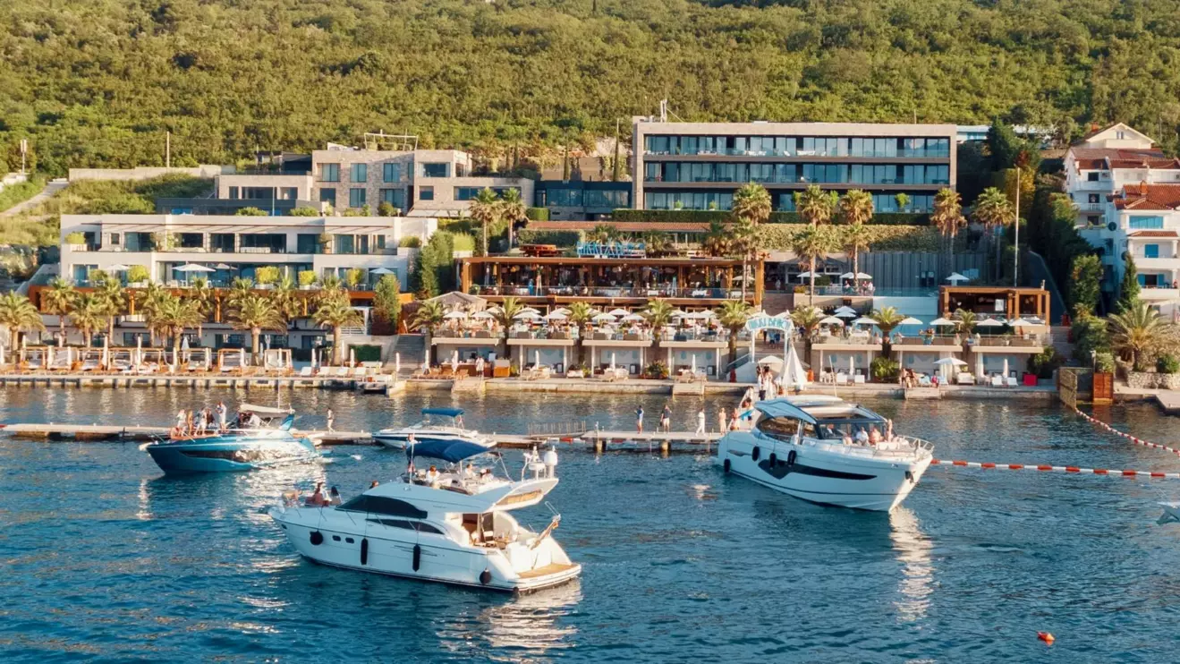 Nikki Beach Montenegro, luxury yachts