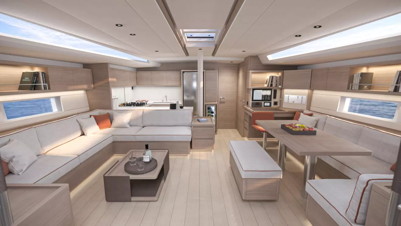 Grand Soleil 60 Long Cruise salon