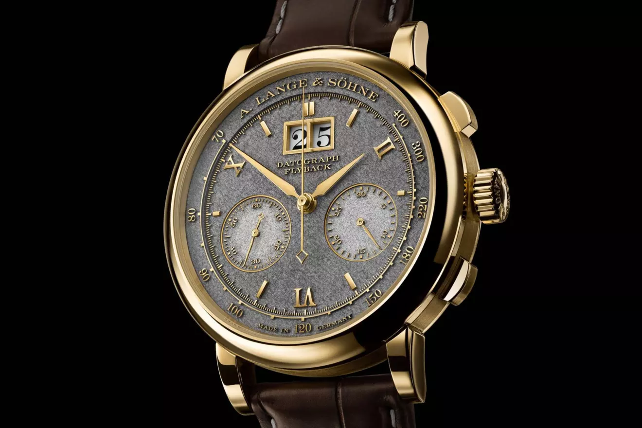 A. Lange & Söhne Datograph Handwerkskunst dial