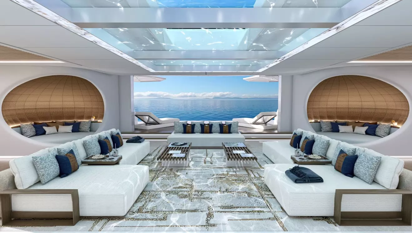 Benetti Project Life's indoor Beach Club