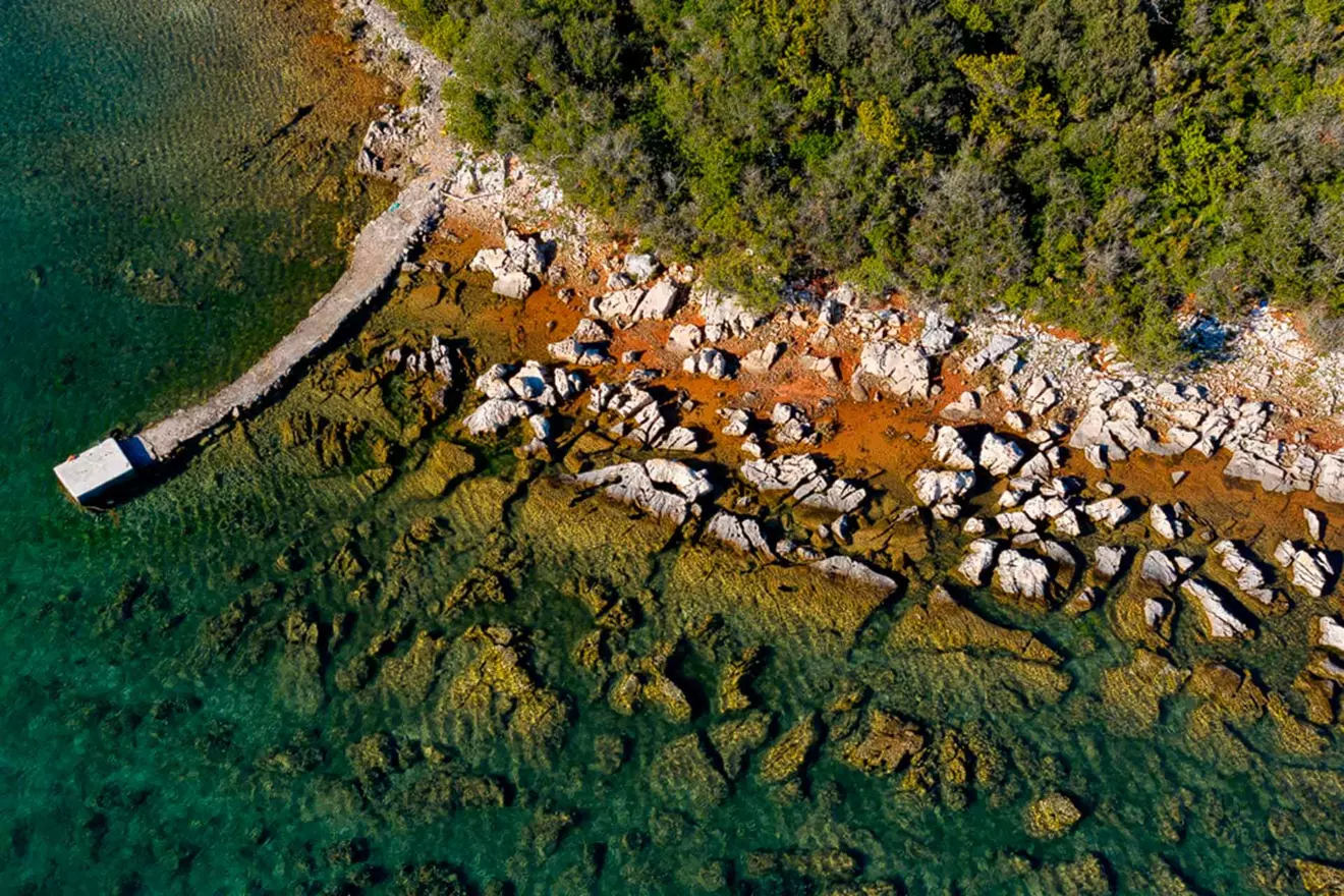 Ugljan island Croatia Prtljug Bay