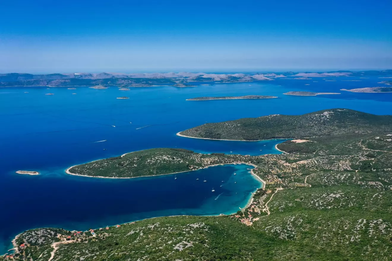 Lanđin bay, zadar archipelago