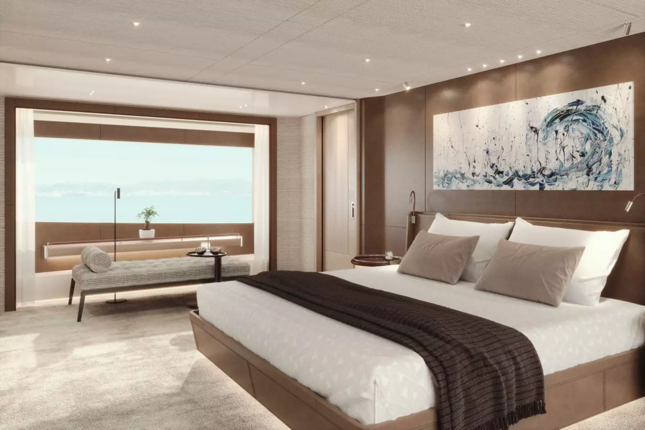 Benetti Class 44M interior