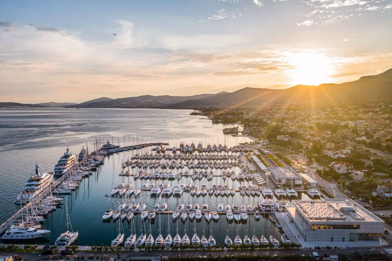 Yacht Marina Kastela berths, Croatia