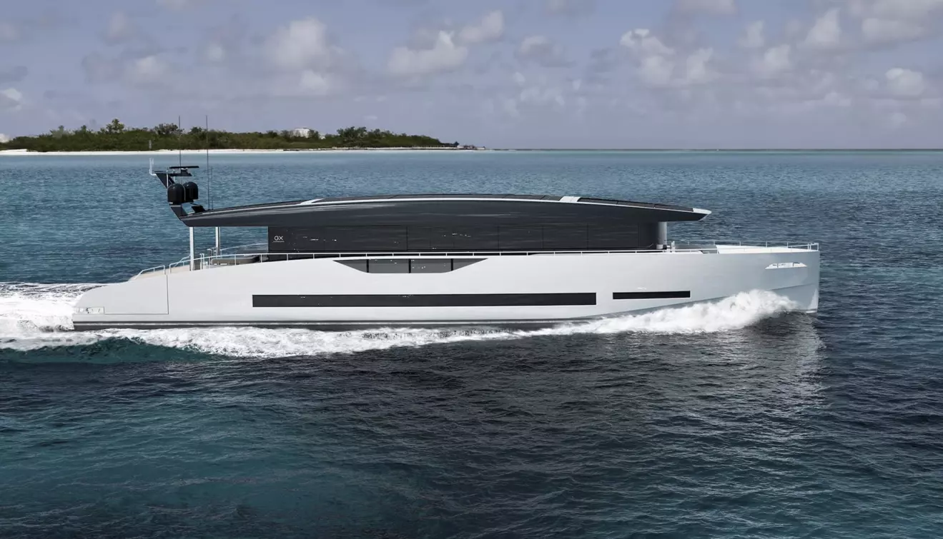 GX Superyachts GX34 cruising