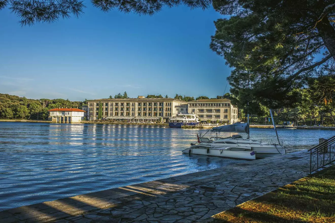Brijuni national park marina