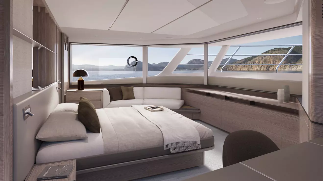 Princess X90 owner suite