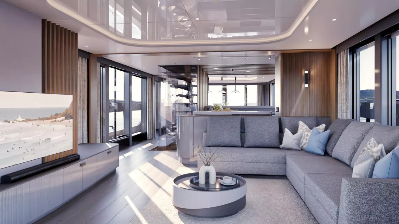 Sunseeker Ocean 156 saloon