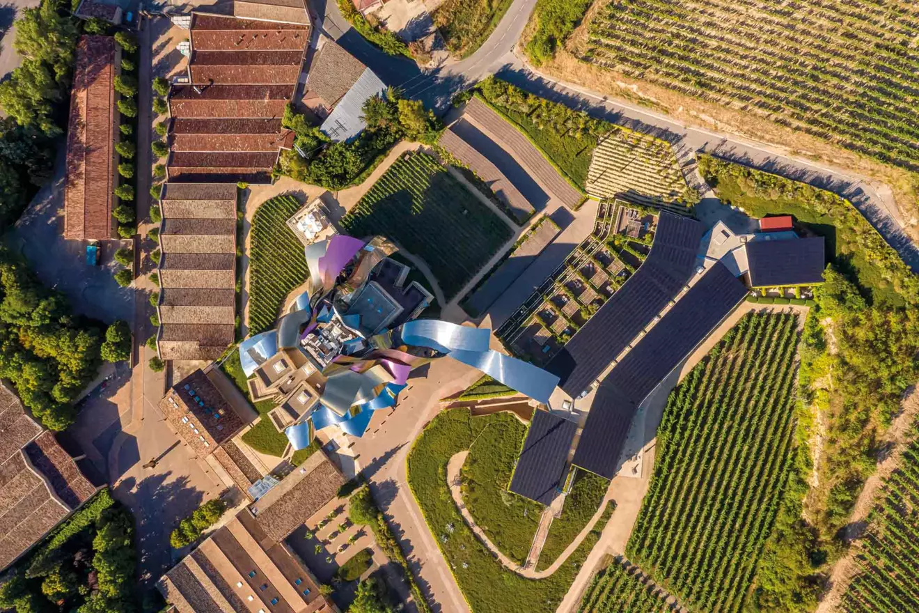 Hotel Marqués de Riscal vinery