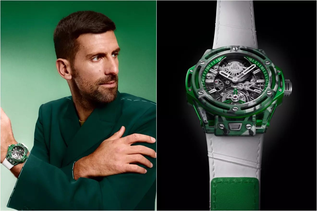 Hublot Big Bang Tourbillon Novak Djokovic GOAT Edition