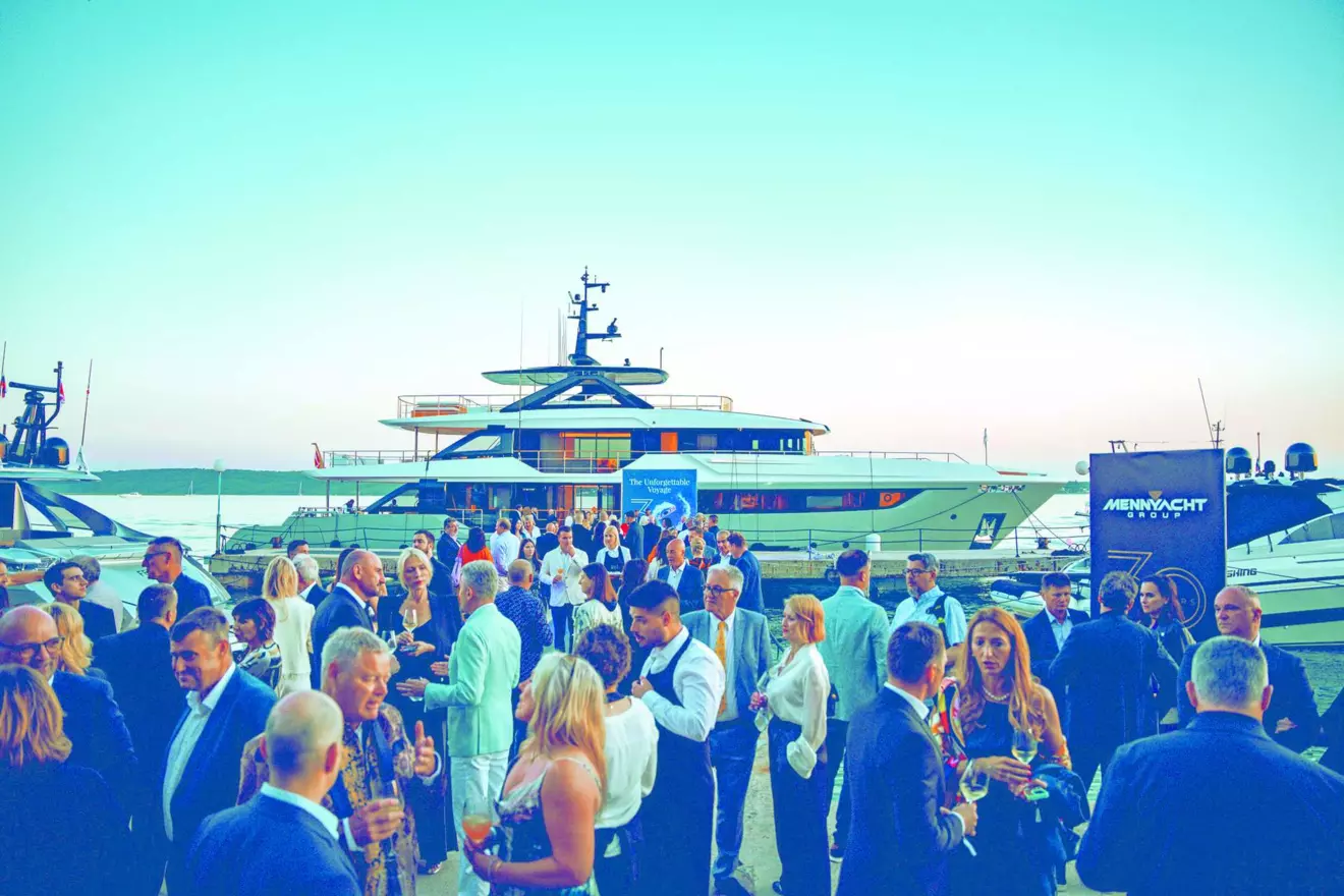Celebration of the thirty years of MennYacht Group