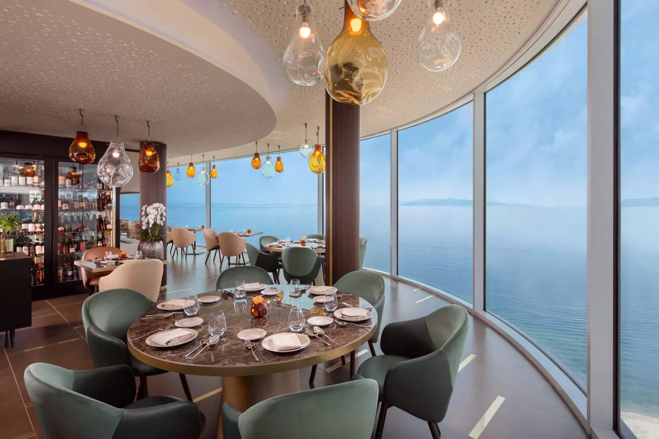 Nebo Michelin star restaurant Rijeka Croatia