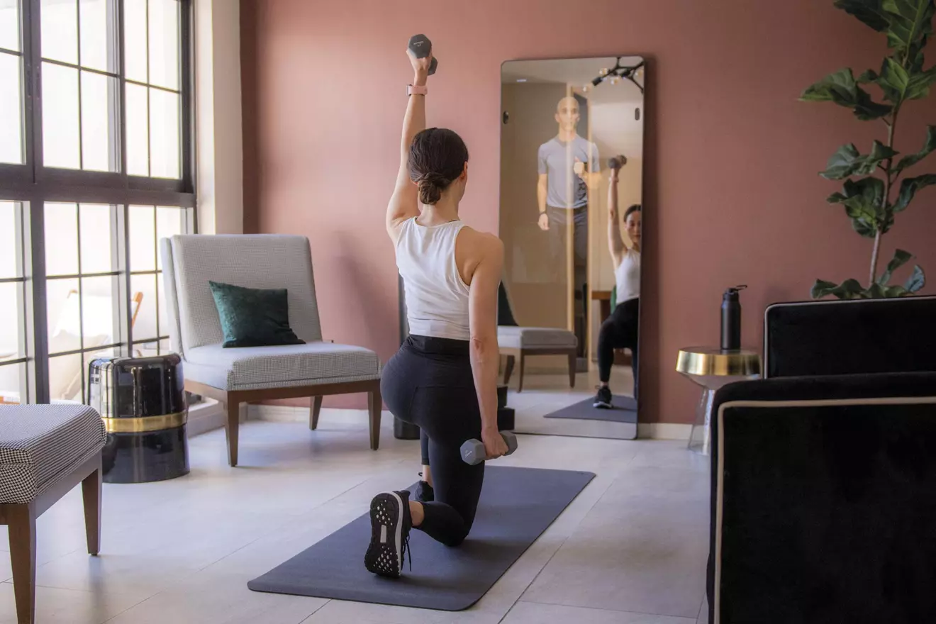 Connected Home Gym FORME in smart house