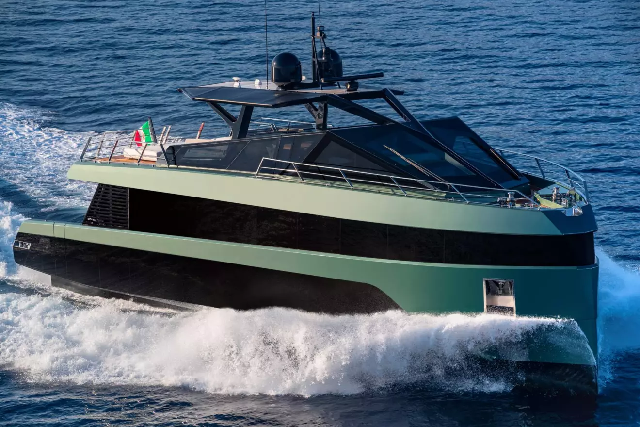 crossover yacht wallywhy150 cruising