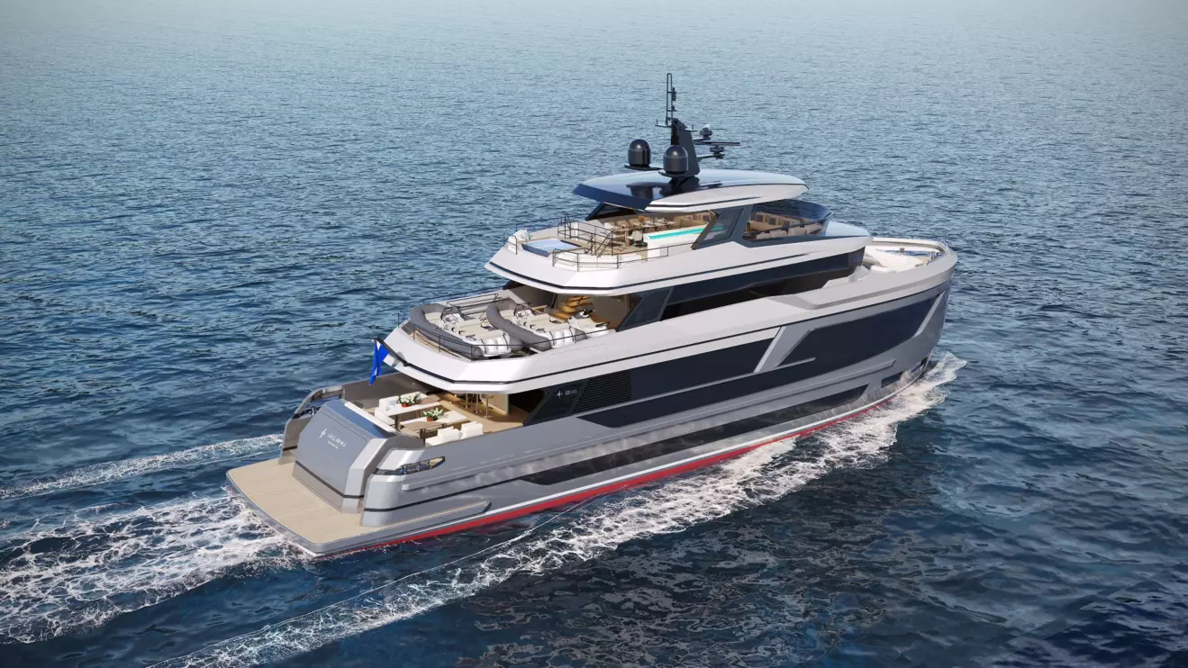 Bering 110 crucero de popa