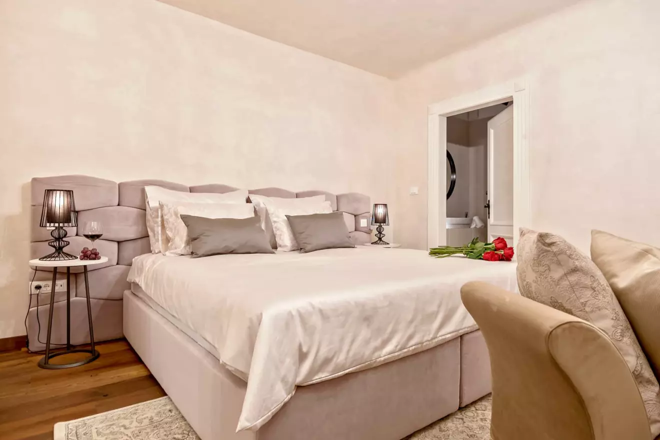 This is photo of a Puteus Palace Room Small Luxury Hotels in Croatia