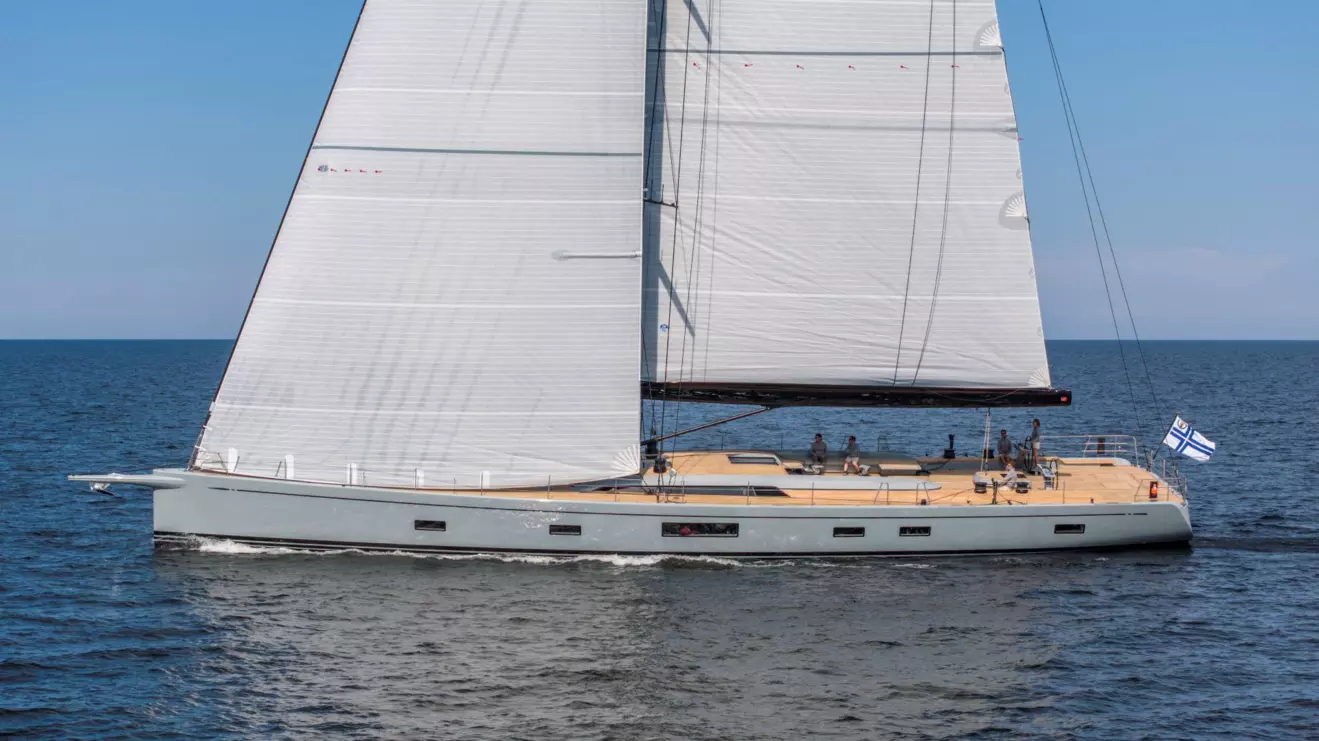 swan 108 exterior