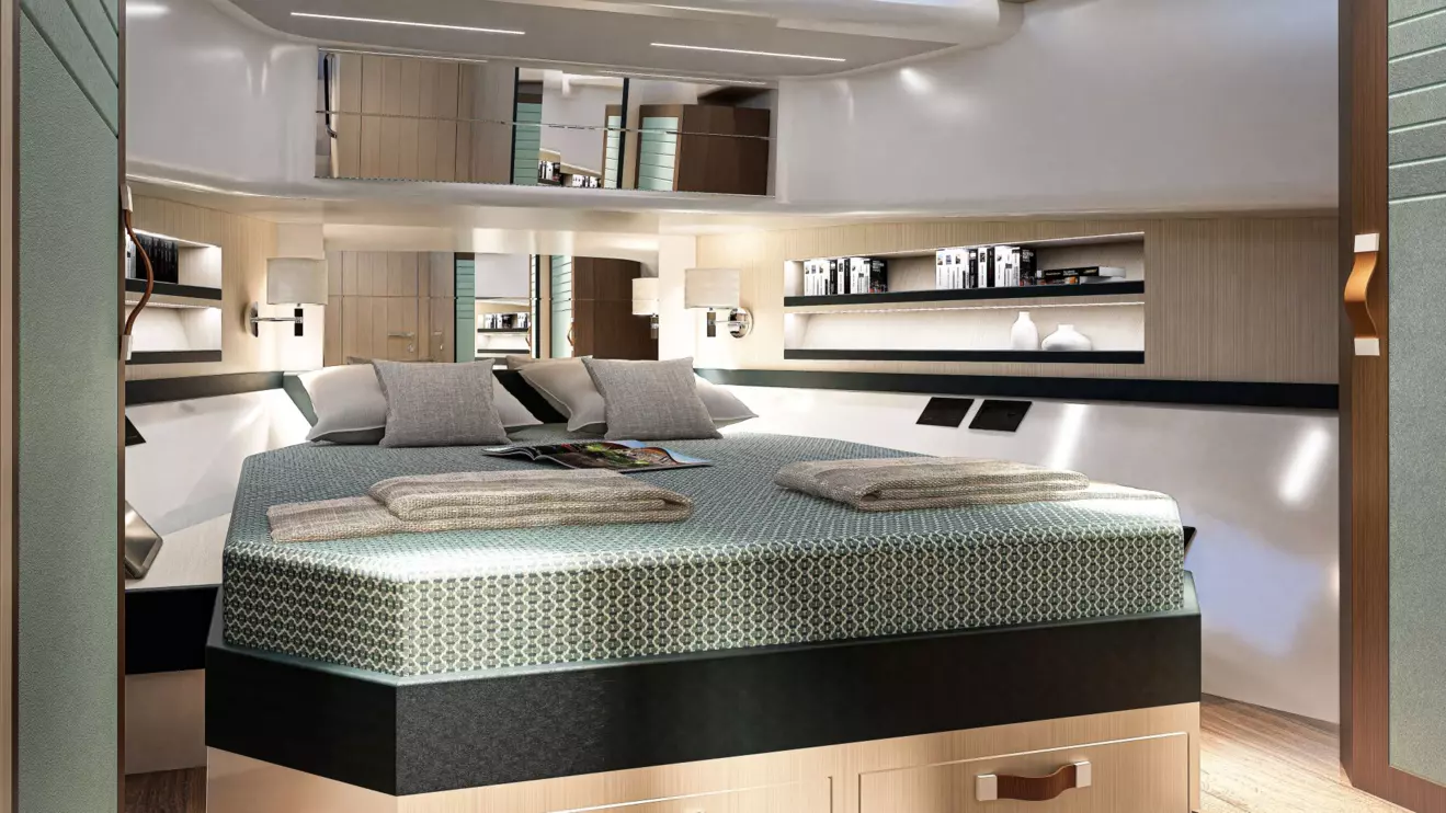 Apreamare Gozzo 42 master cabin