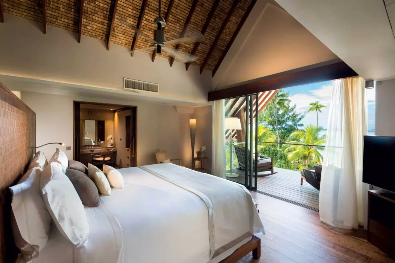 This is photo of a Brando room, French Polynesia