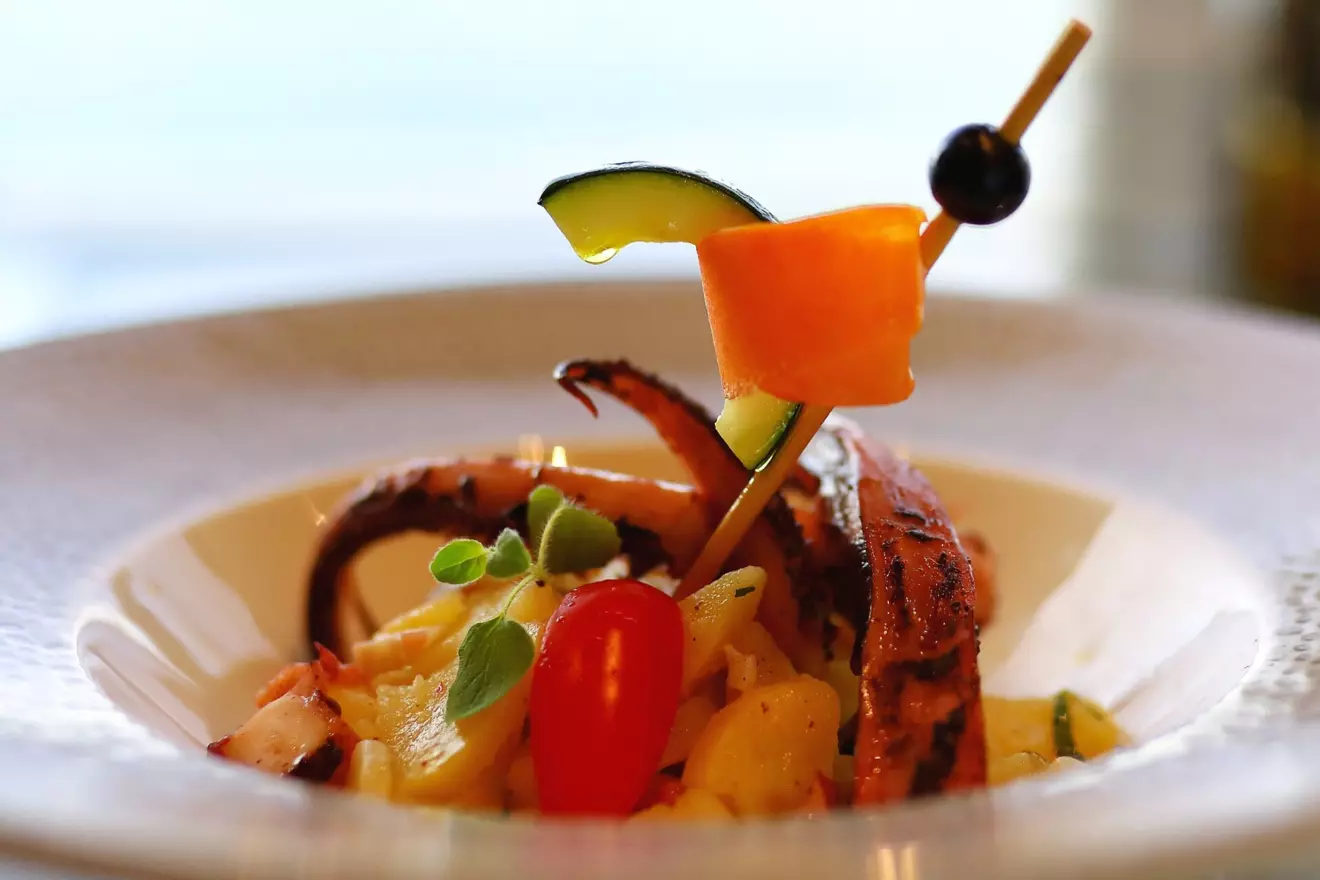 fine dining aboard luxury yacht