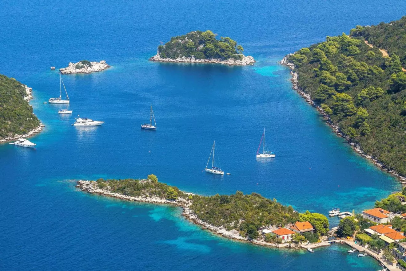 island of mljet prozura Yacht Charter 