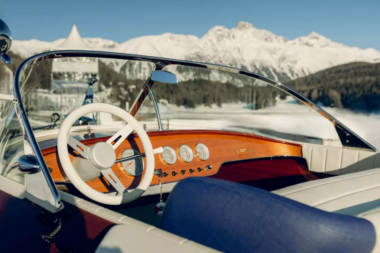 Interior view of the Riva Olympic
