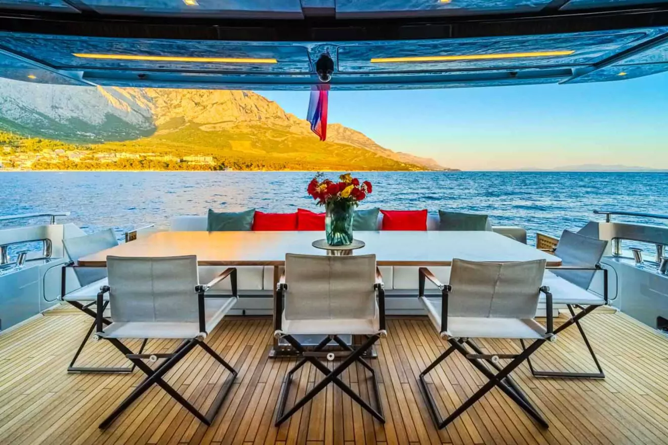riva 100 corsaro luxury yacht charter