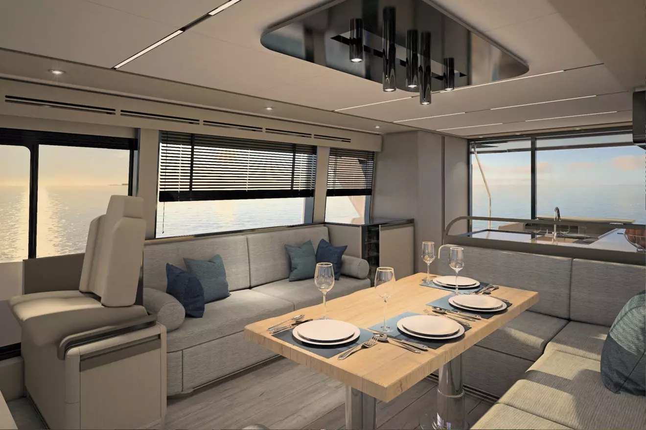 Greenline 58 fly eco yacht salon