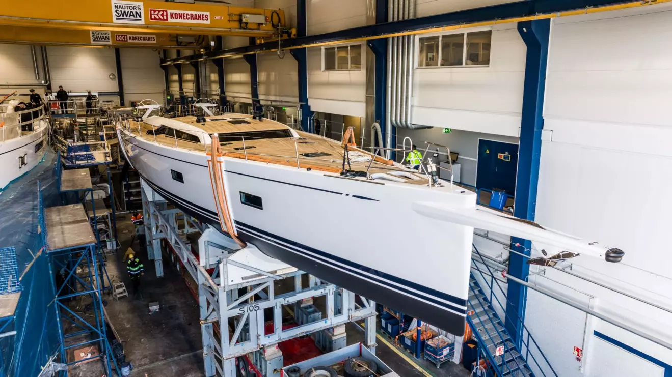 Swan 88 sailing yacht