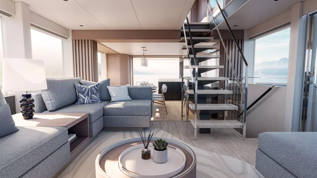 Sunseeker 74 Ocean salon