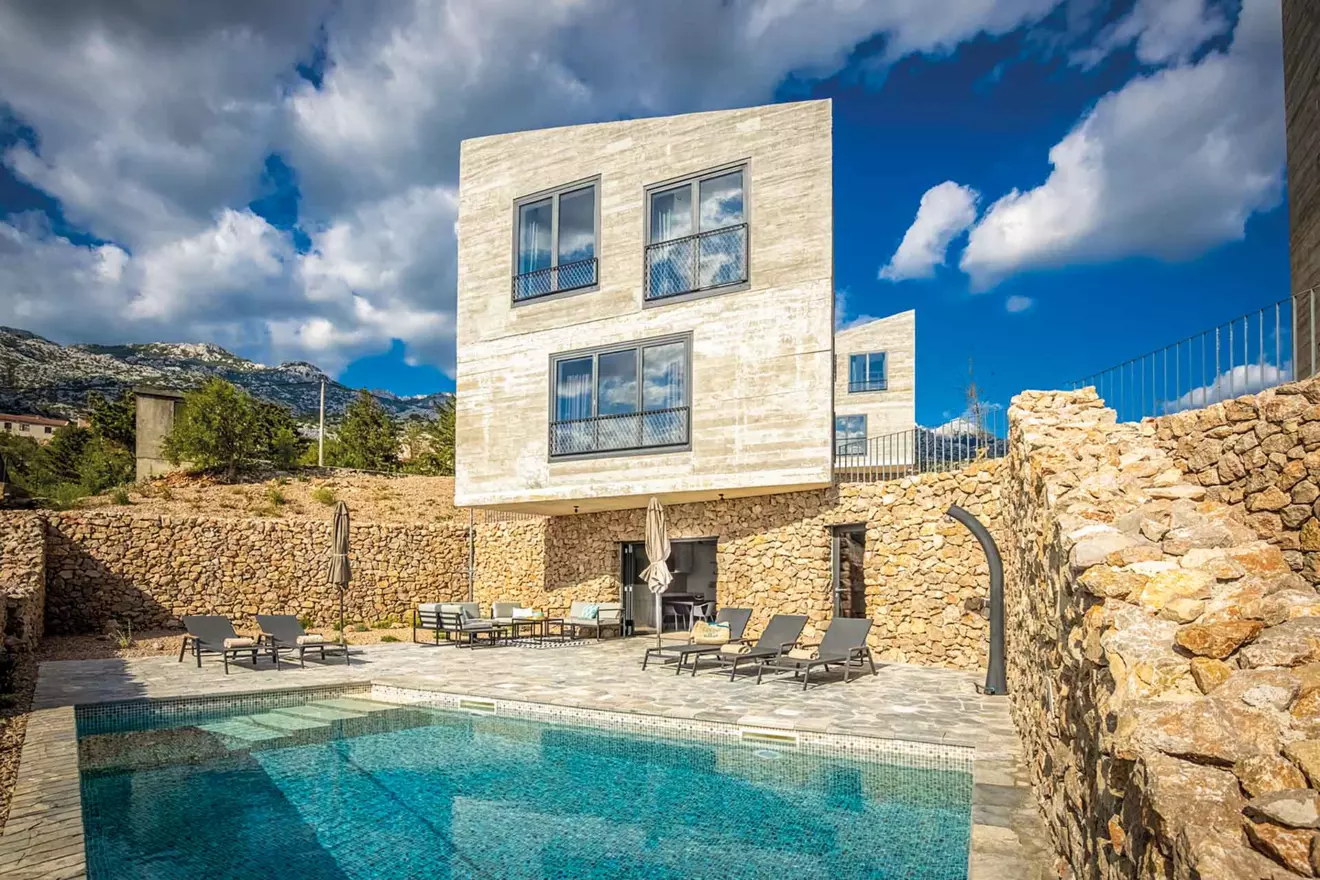 luxury villa croatia, velebit area