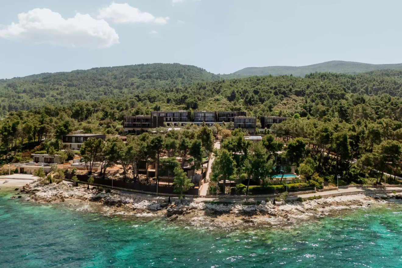 Maslina Resort surrounded by pine forest and olive groves Hvar