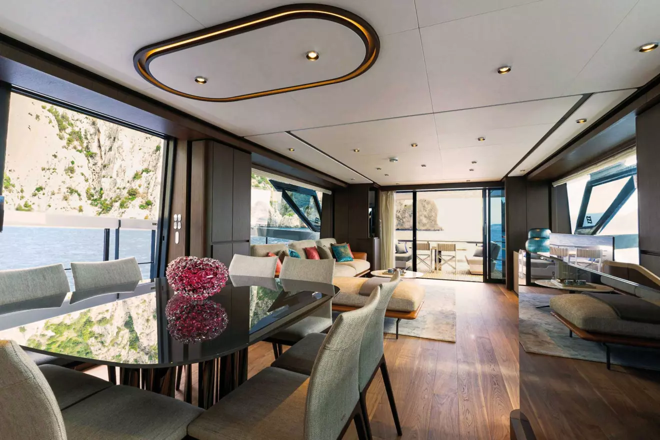 Ferretti Yachts 860 interior