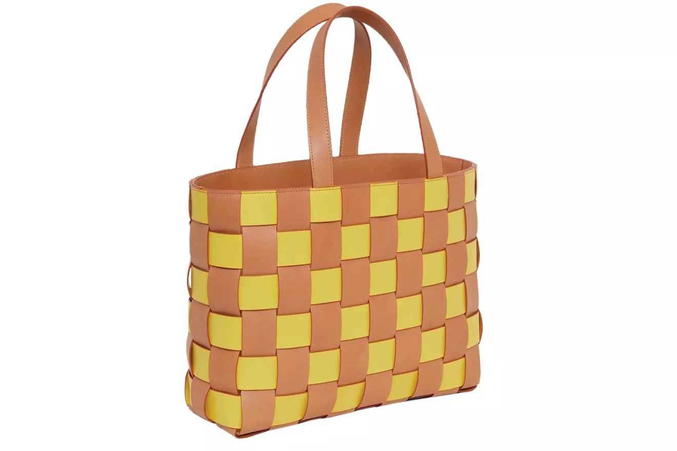 Mansur Gavriel Upcycled wowen tote