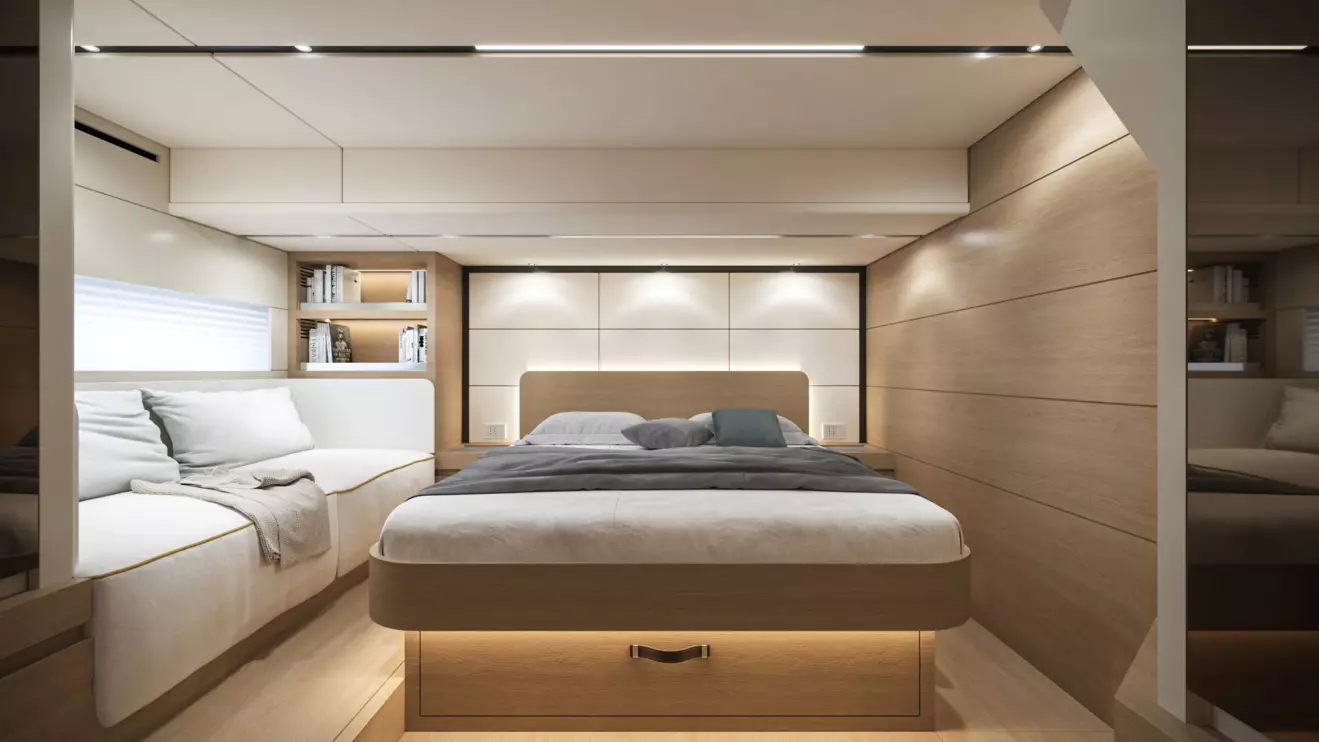 Solaris Power 52 Open layout