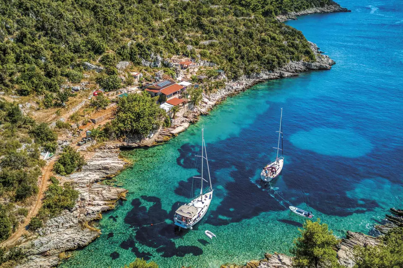 Island of Solta, bay