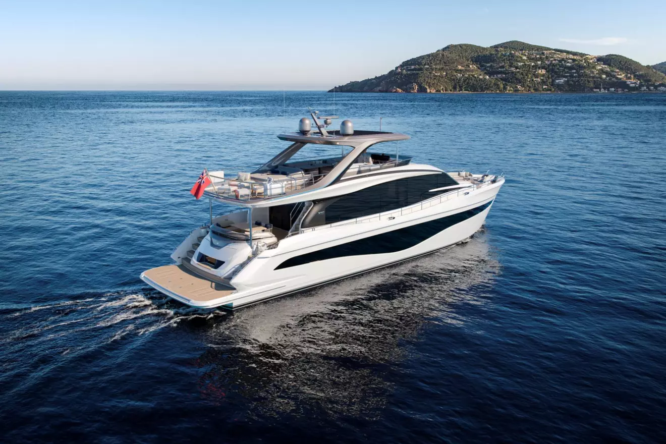 Princess Y80 exterior