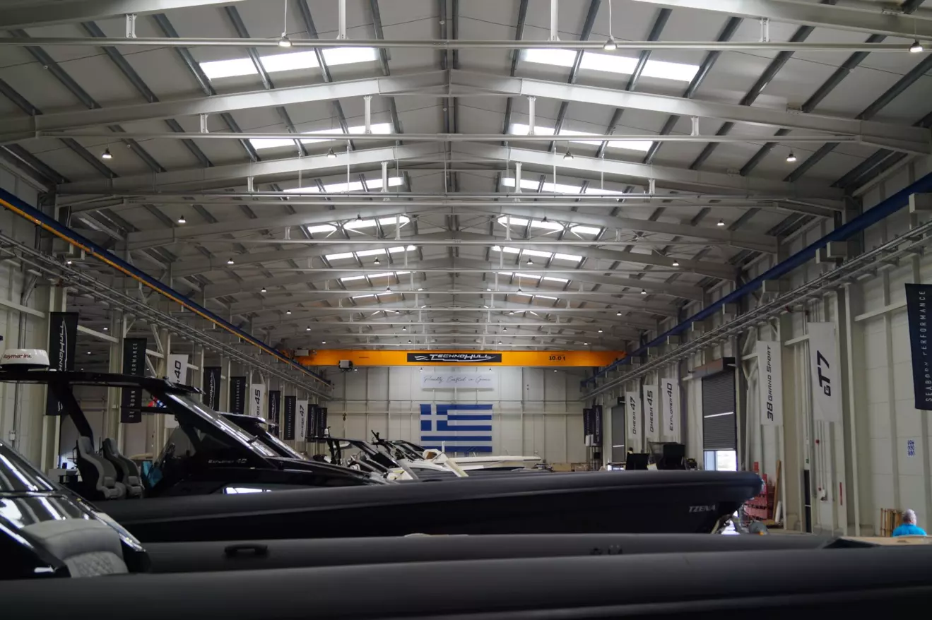technohull ribs production