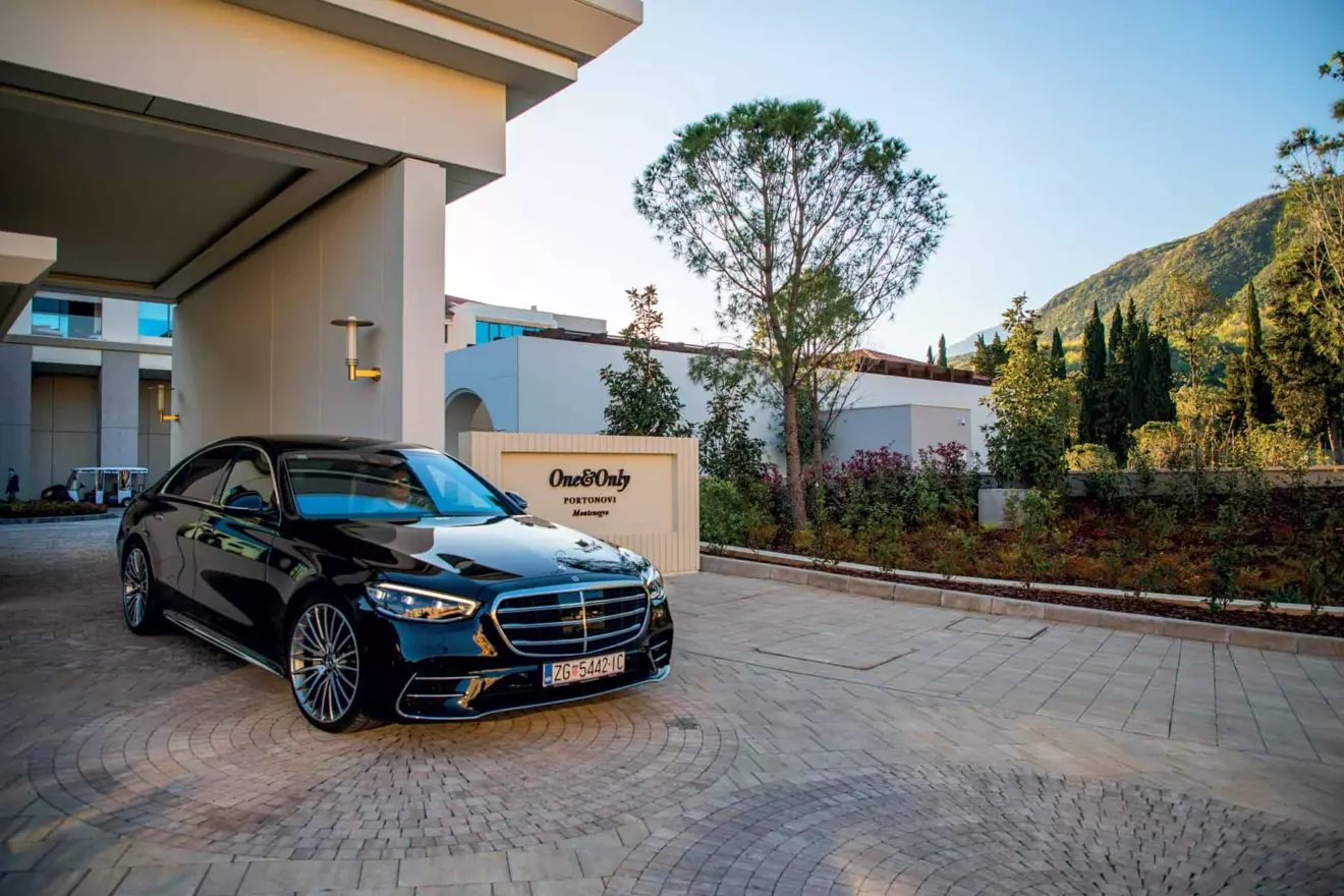 This is photo of a Mercedes S Class at One&Only