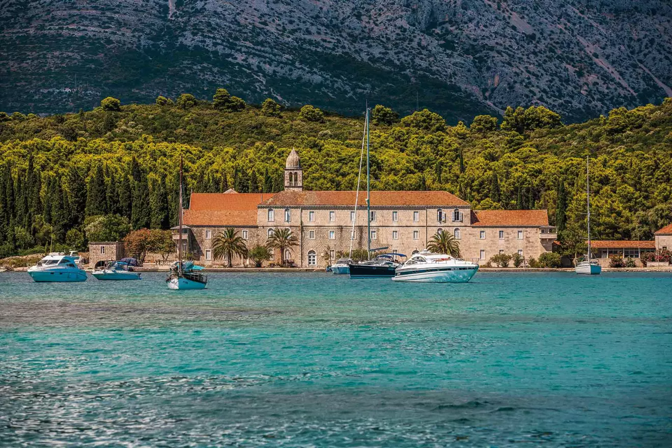 island badija near korčula