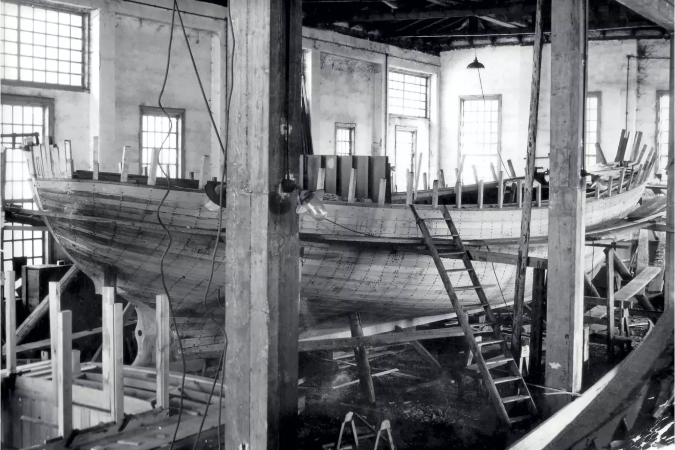 old wooden boat punat