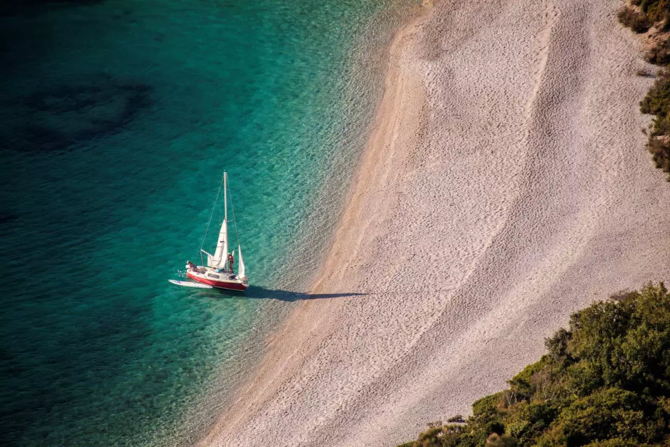 island-cres sand beach sveti ivan
