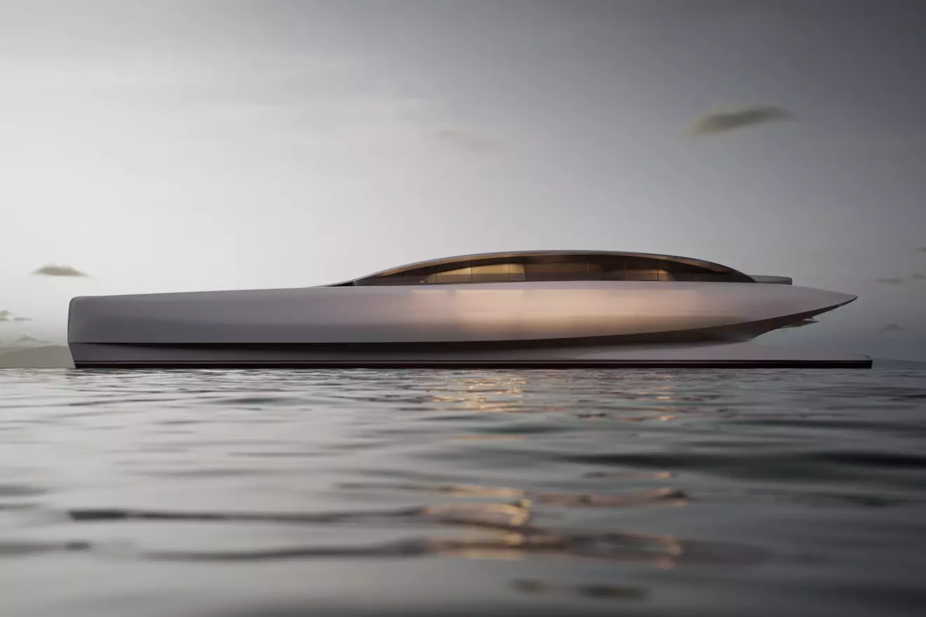 oceanco lily superyacht side view