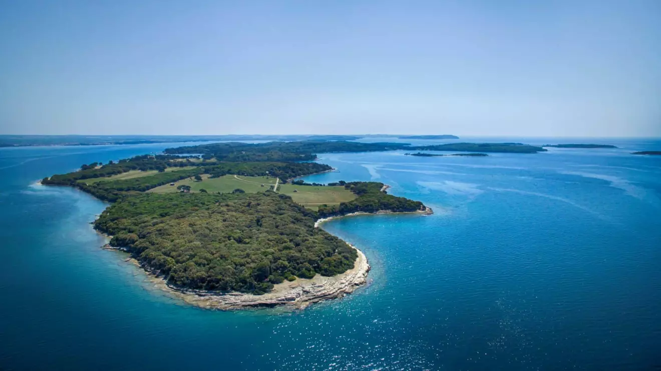 Brijuni national park, charter yacht