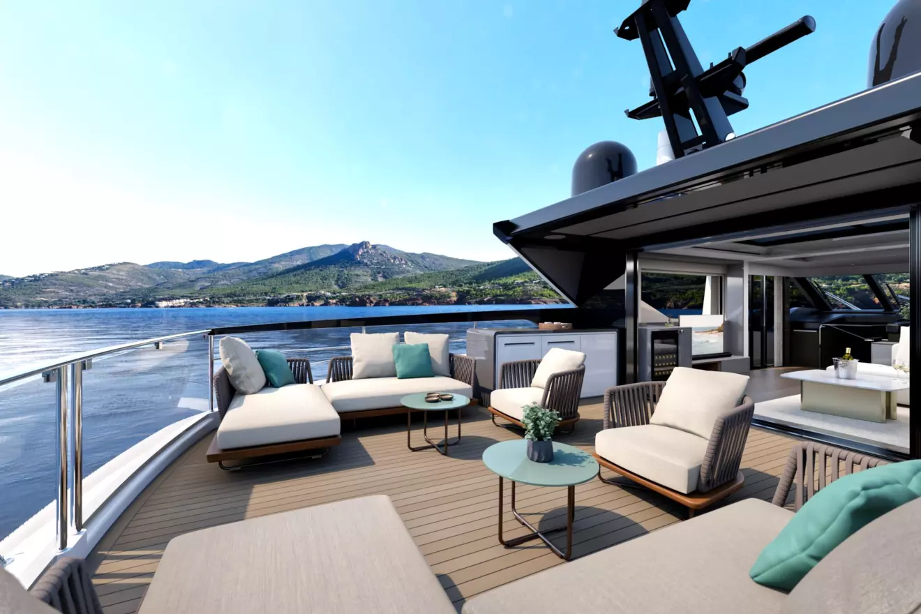 Sunseeker Ocean 156 beach club