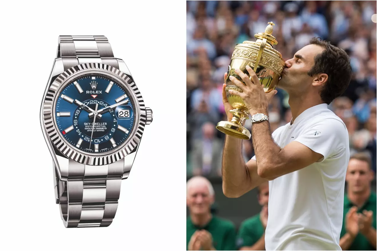 rolex roger federer
