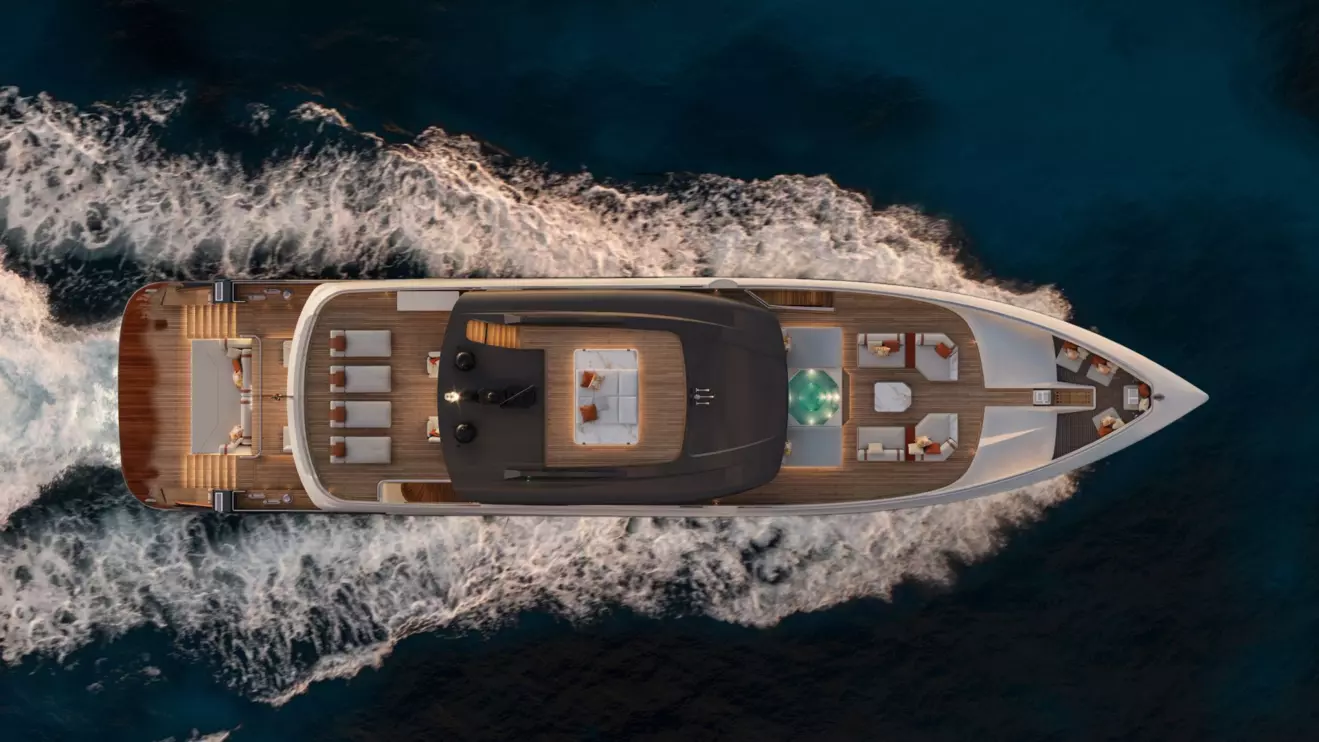 Maiora 36 Exuma aerial view